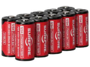 SureFire 123A Lithium Battery - Quantity of 10