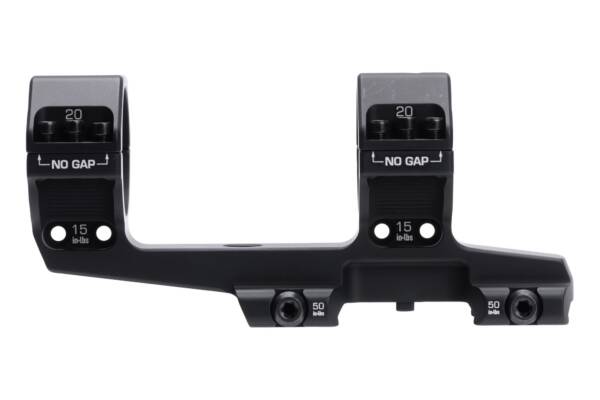 Scalarworks FUSE Bolt On Scope Mount - 1.57" height - Black - Image 3