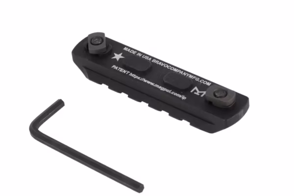 BCM 3" Picatinny Rail Section - Aluminum - M-LOK - Image 2