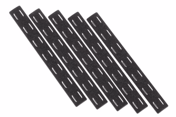 5.5" M-LOK Rail Panel Kit - 5 Pack