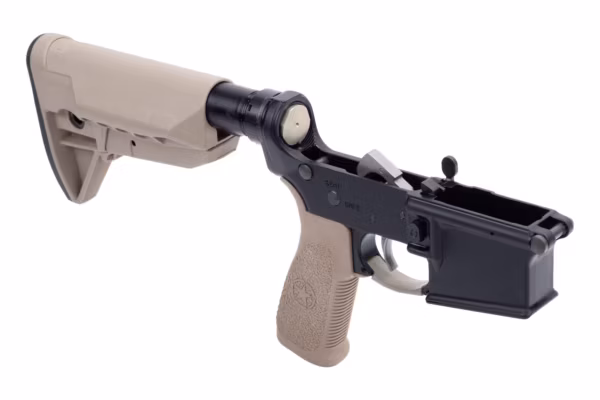 BCM Complete AR-15 Lower Receiver with Mod 0 SOPMOD Stock - FDE - Image 2